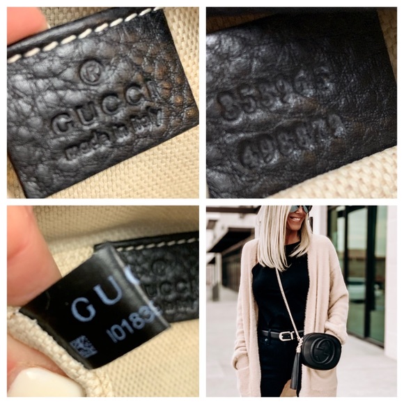 Authentic Gucci Soho Mini Round Chain Black - Picture 8 of 8